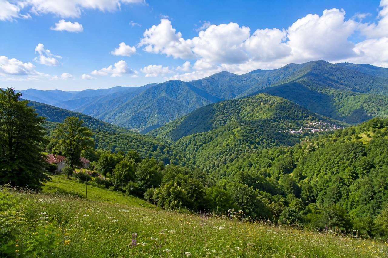 Mountain ridges
