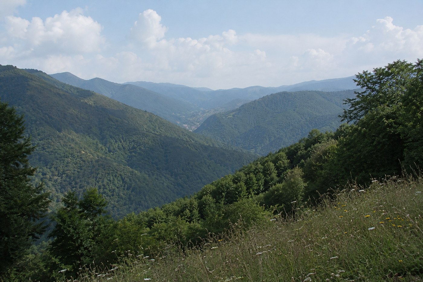 Mountain ridges