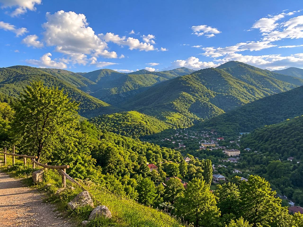Mountain valley