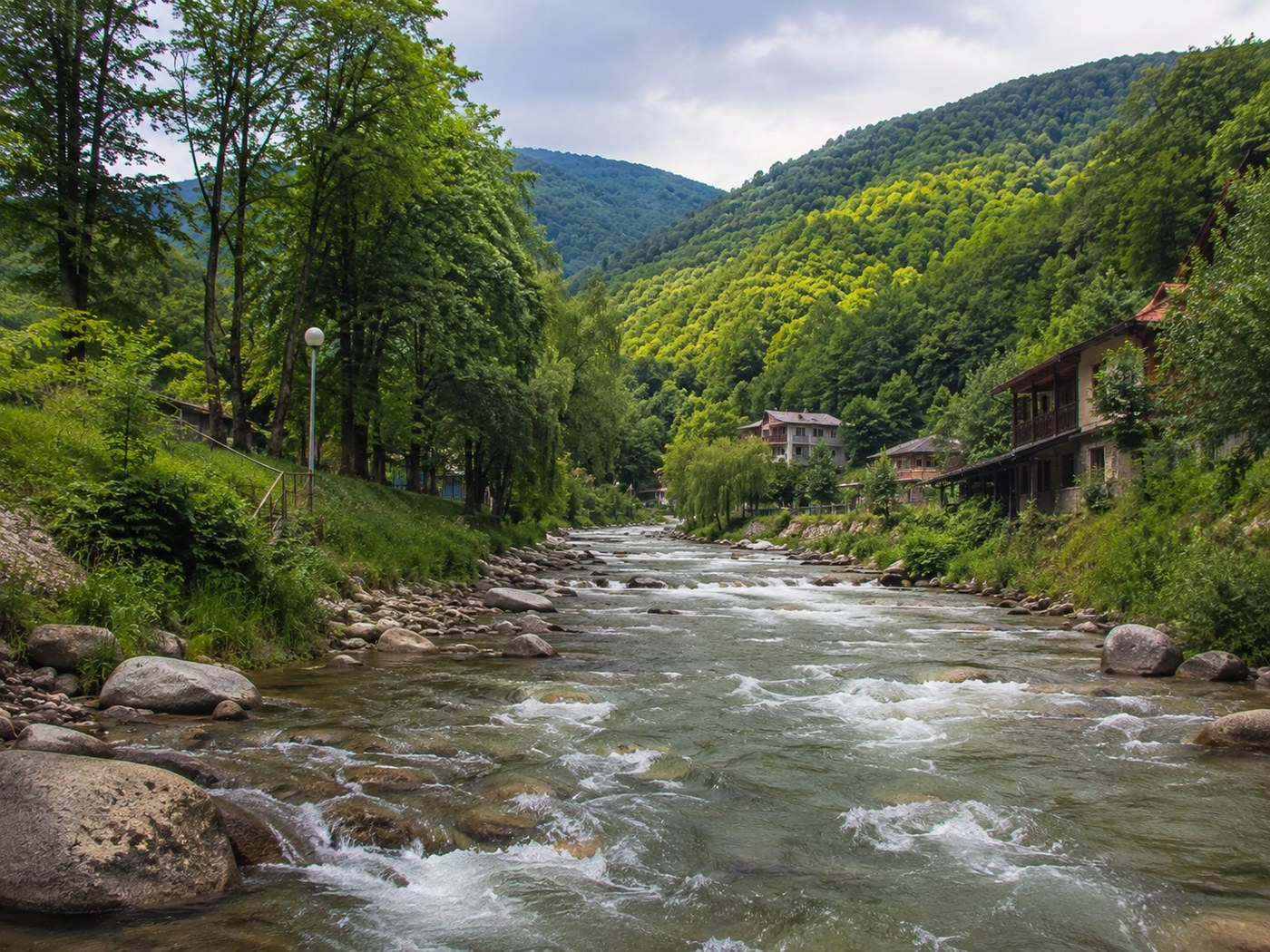 The Aghstev river
